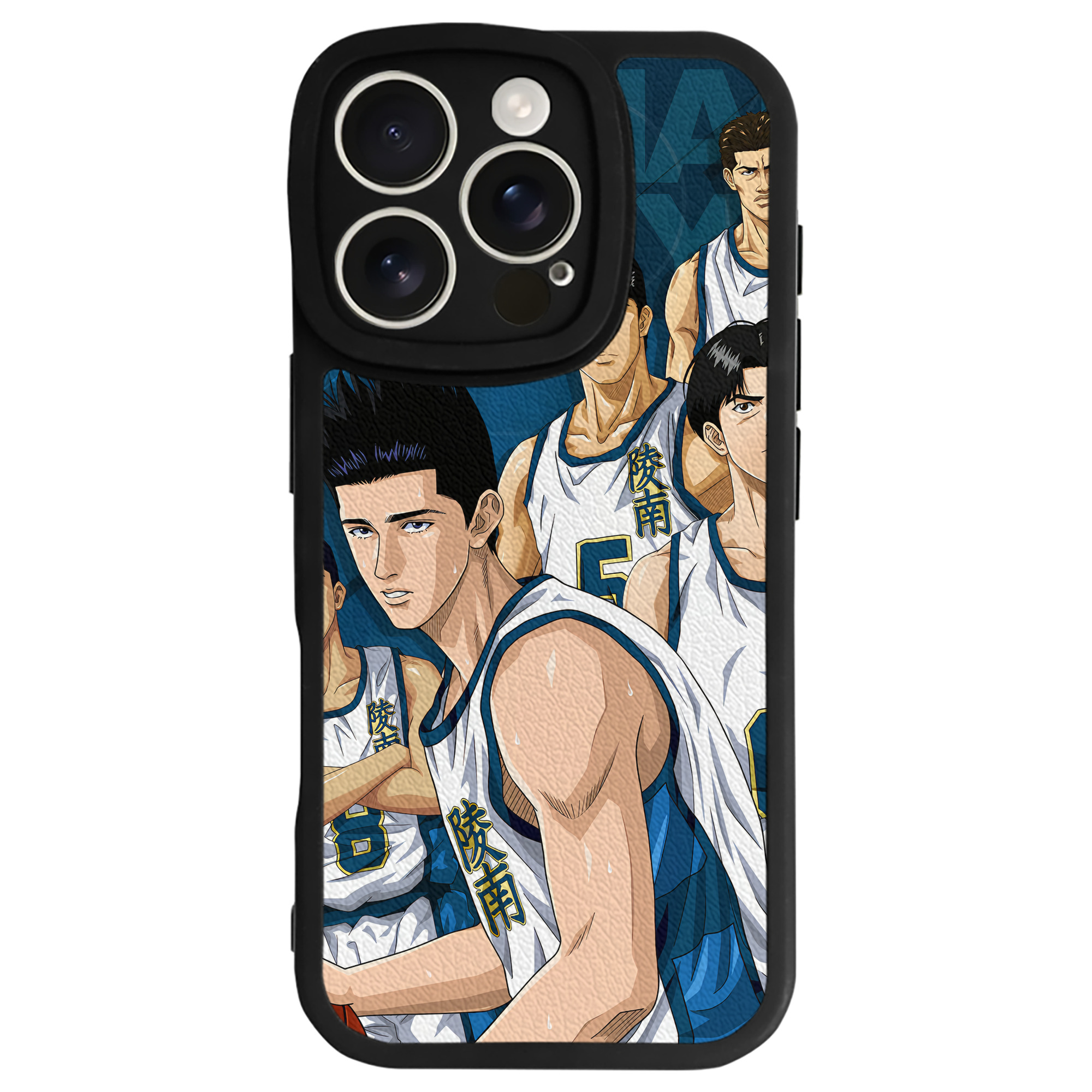 （画像用） SLAM DUNK／スラムダンク 【iPhone 16シリーズ対応】シリコンスマホケース（レザー調） 材質：シリコン